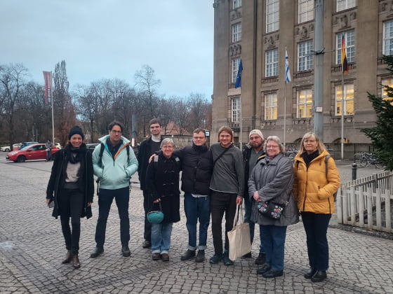 Gruppenbild mit Frau Ellenbeck
