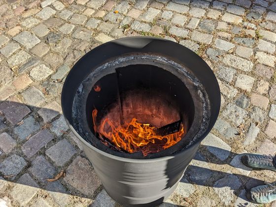 Ofenbau 5: Ausbrennen der Gussform