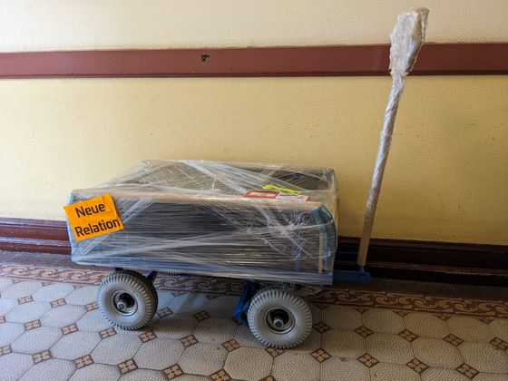 Ofenbau 5: Der Handkarren