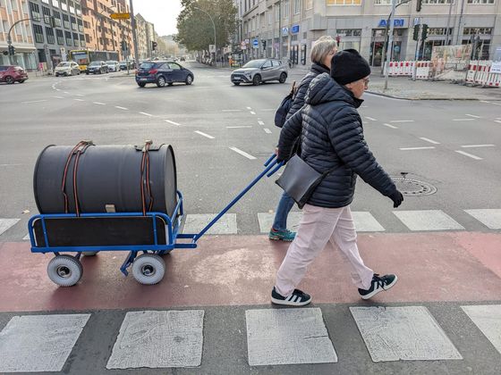 Backofenbau 5: Der Transport